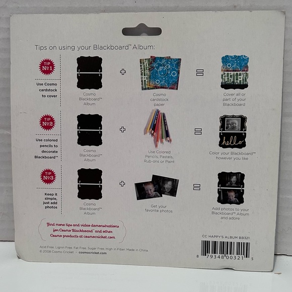 COSMO CRICKET LACING ALBUM KITS - Picture 7 of 8